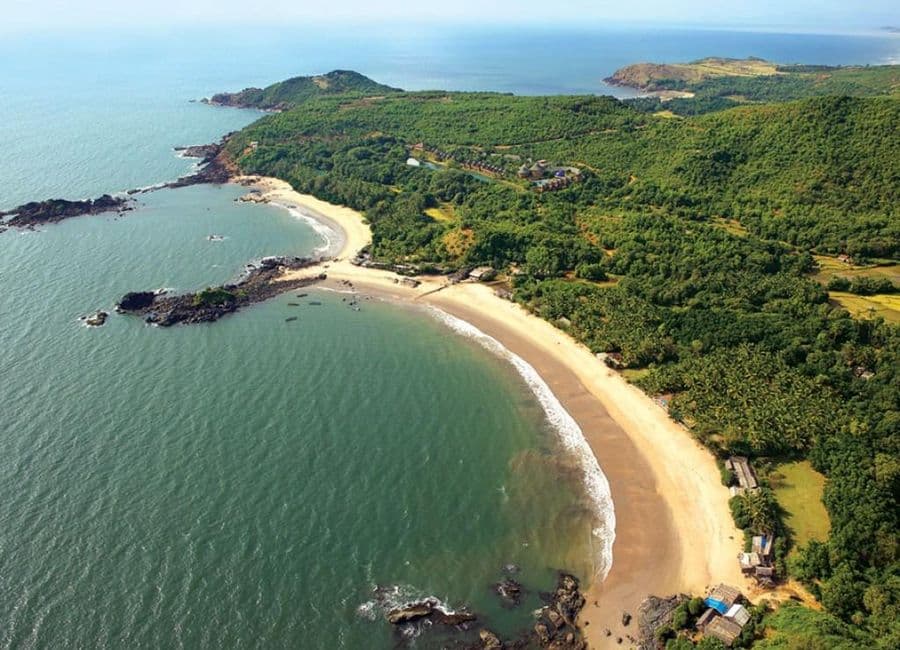 Gokarna beach coastline — AI trip planner example for a beach holiday itinerary